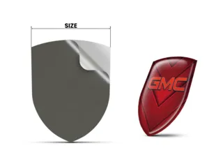 GMC Logosticker Personalisierbar Limitiert Edition